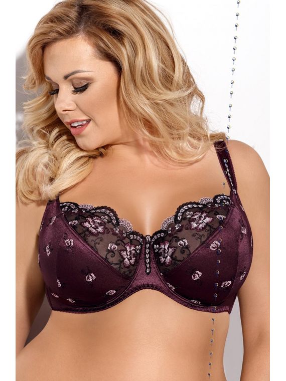 Biustonosz Soft Model K300 Lisa Oberżyna