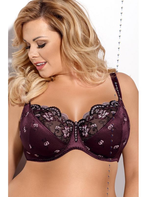 Biustonosz Soft Model K300 Lisa Oberżyna