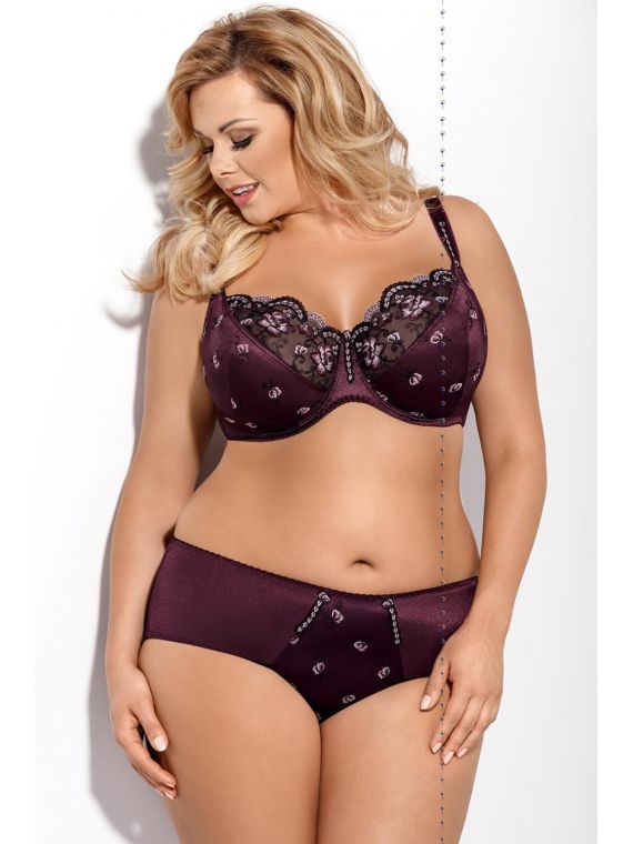 Biustonosz Soft Model K300 Lisa Oberżyna