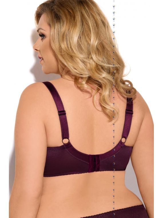 Biustonosz Soft Model K300 Lisa Oberżyna