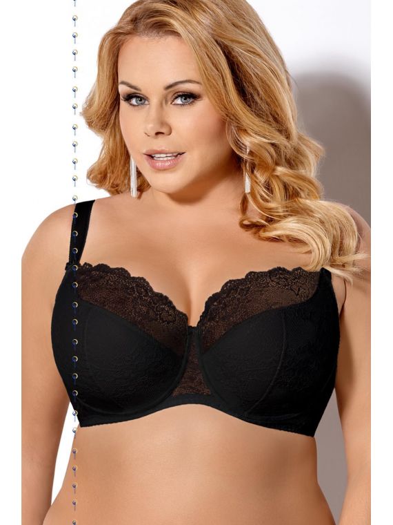 Biustonosz Semi-Soft Model K357 Blanca Black