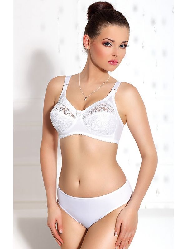 Biustonosz Soft Model 587 White