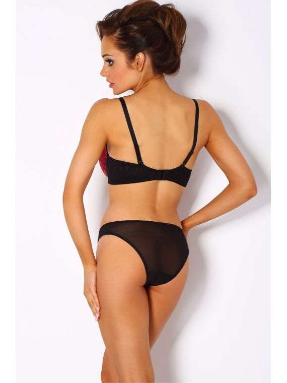 Biustonosz soft La Furia Coral/Black