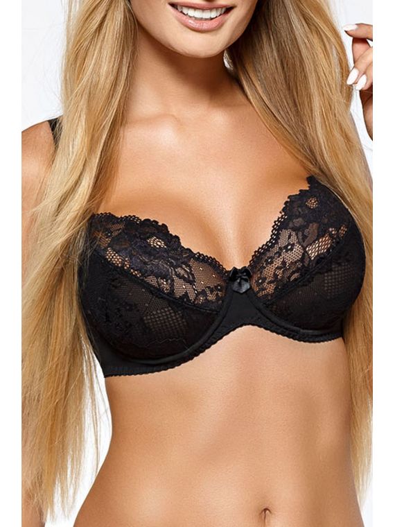 Biustonosz soft CLEO Black