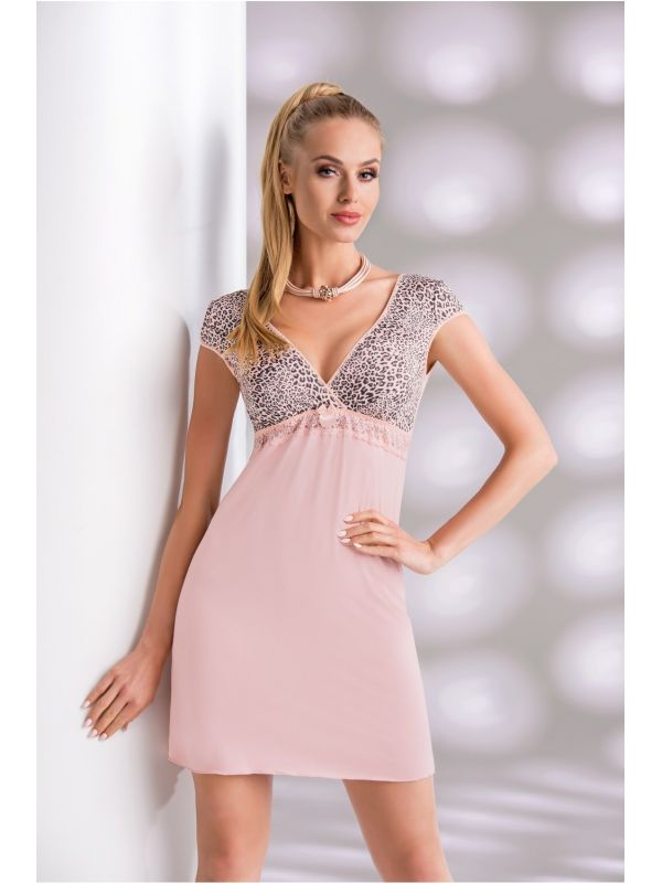 Koszula Nocna Model Marika Dirty PinkDonna