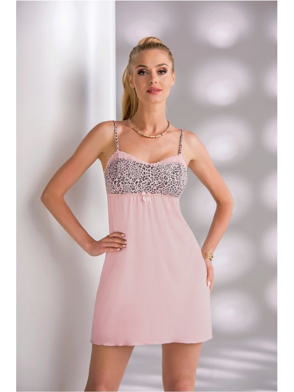 Koszula Nocna Model Marika II Dirty PinkDonna