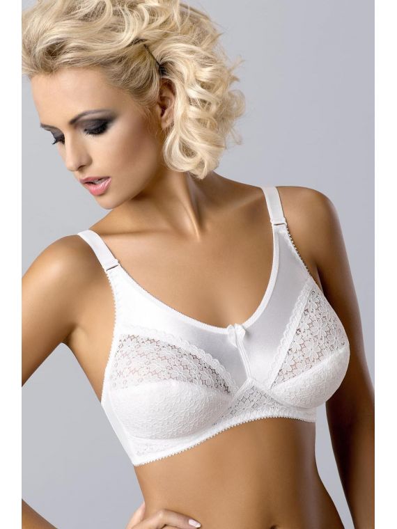 Biiustonosz Semi Soft Model 036 BS White
