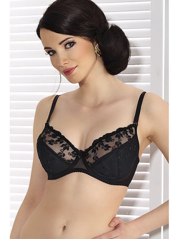Biustonosz Semi Softl Model 042 Black