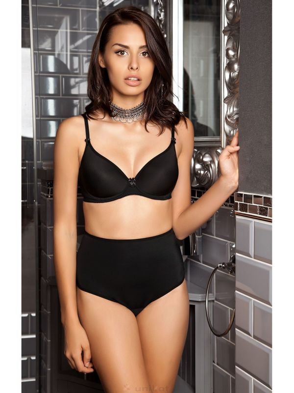 Biustonosz Usztywniany Model Greta Black