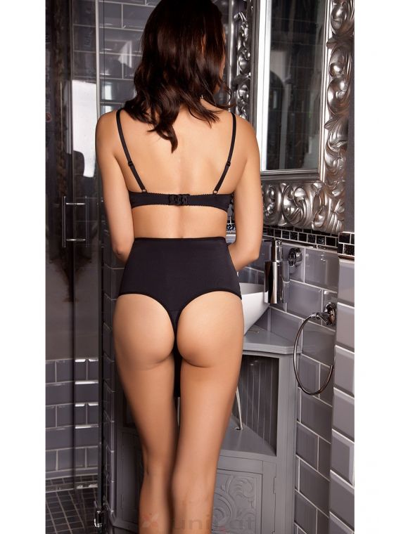 Biustonosz Usztywniany Model Greta Black
