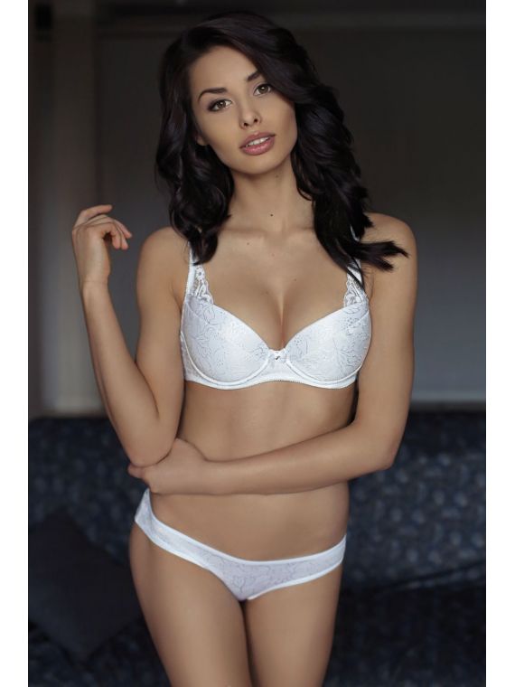 Biustonosz Push-Up Model Margot White