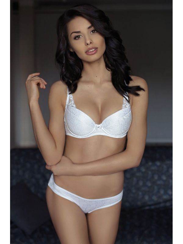 Biustonosz Push-Up Model Margot White