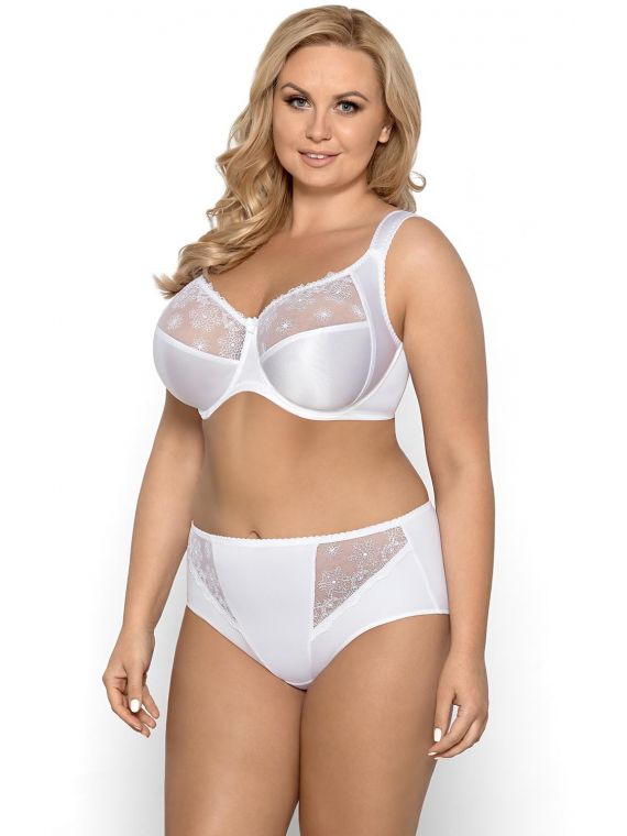 Biustonosz Soft Model 644M Nina Maxi White