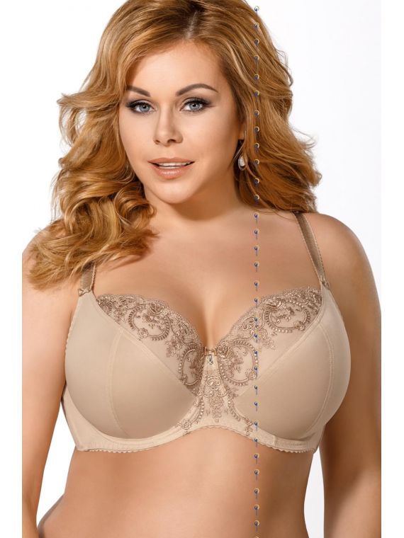 Biustonosz Soft Model K231 Eva Beige