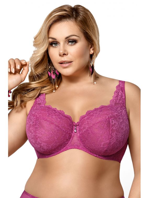 Biustonosz Soft Model K420 Madera Fuksja