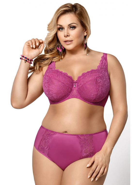 Biustonosz Soft Model K420 Madera Fuksja
