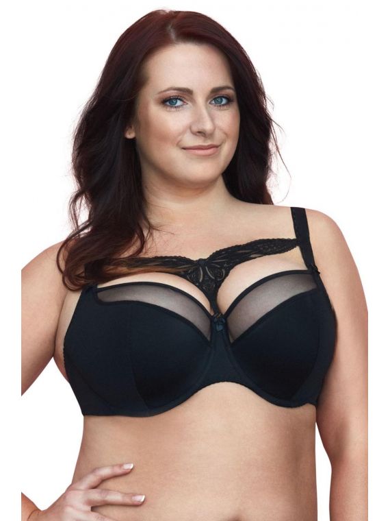 Biustonosz Semi-Soft Model 782M Caprice Maxi Nocny Motyl