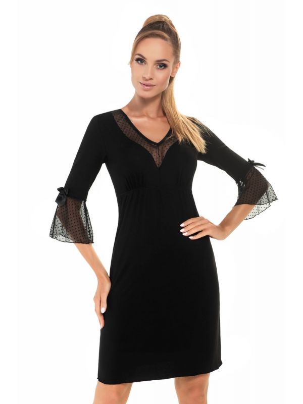 Koszula Nocna Model Greta BlackDonna
