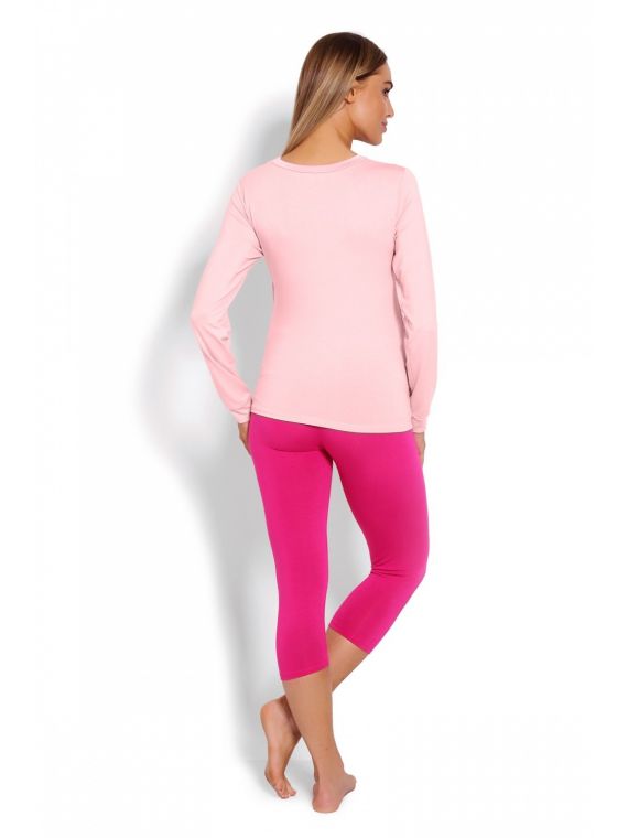 Piżama Damska Ciążowa Model 1679 Pink
