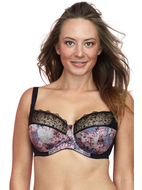 Biustonosz Semi-Soft Model 794 Symphony Czarna Ekspresja