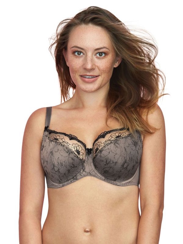 Biustonosz Semi-Soft Model 799 Amelia Księżycowy Pył