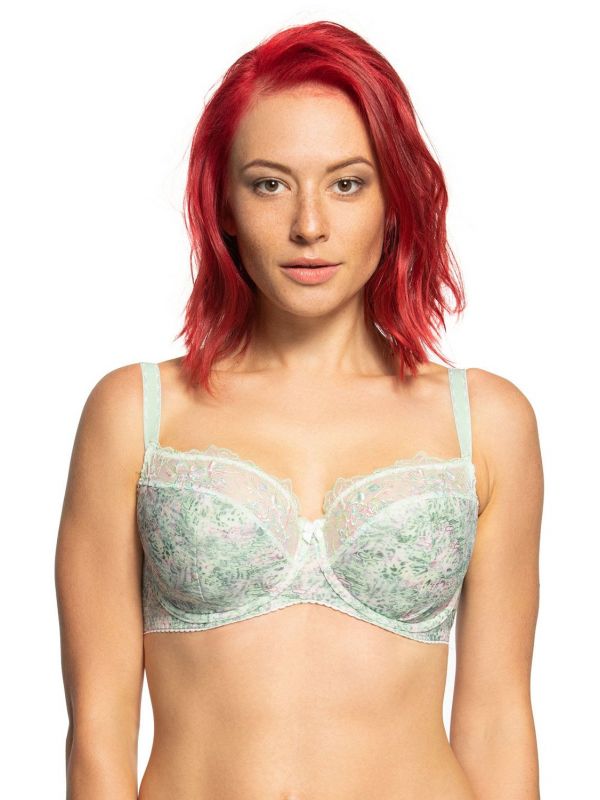 Biustonosz Semi-Soft Model 763 Laurisa Seledynowy Miraż
