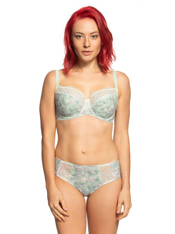 Biustonosz Semi-Soft Model 763 Laurisa Seledynowy Miraż