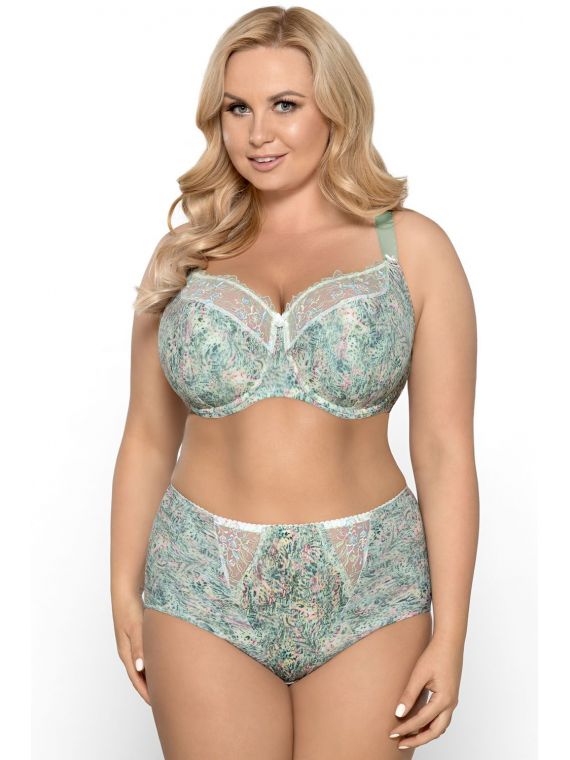 Biustonosz Semi-Soft Model 763M Laurisa Maxi Seledynowy Miraż