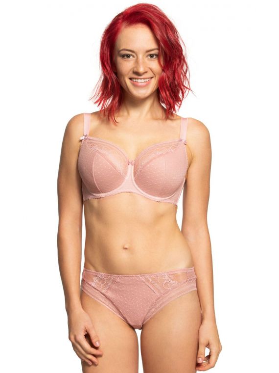 Biustonosz Semi-Soft Model 810 Cleo Powder Pink