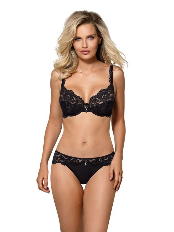 Biustonosz Soft Model Newia Black