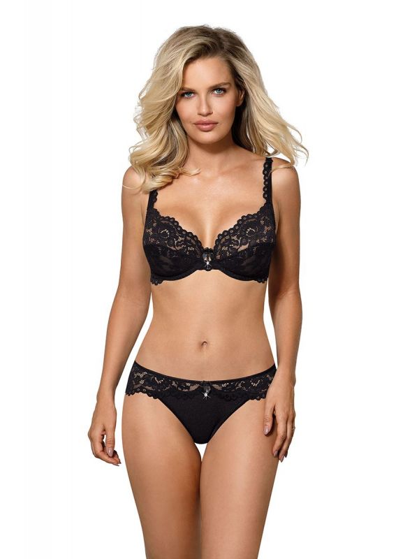 Biustonosz Soft Model Newia Black