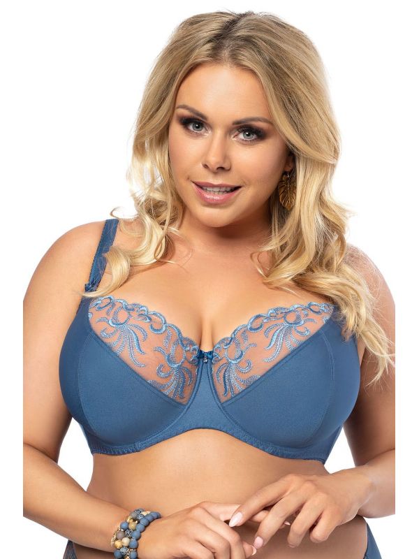 Biustonosz Soft Model K486 Blue Tatoo Blue