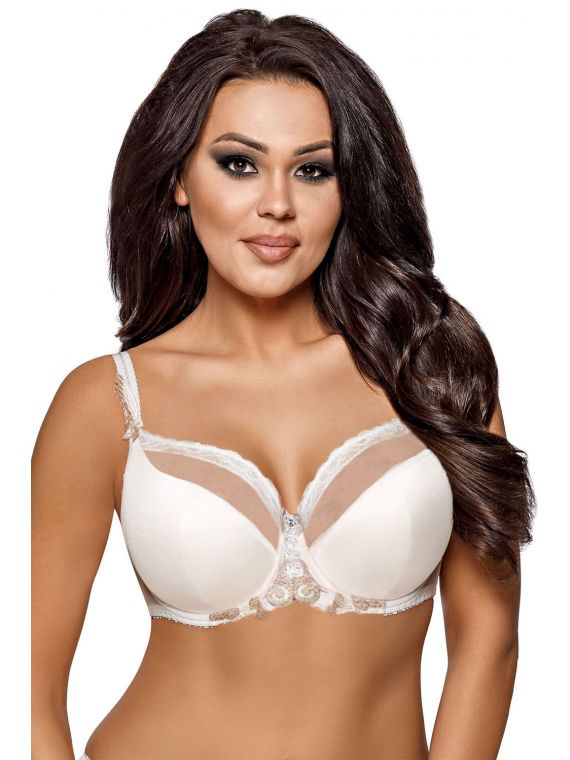 Biustonosz Semi-Soft Model 1823 Eveline Ecru