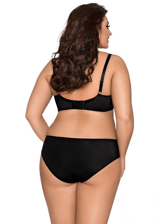Biustonosz Semi-Soft Model V-8461 Miami Vibe Black/Pink