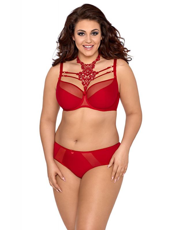 Biustonosz Semi-Soft Model V-8431 Miami Vibe Red