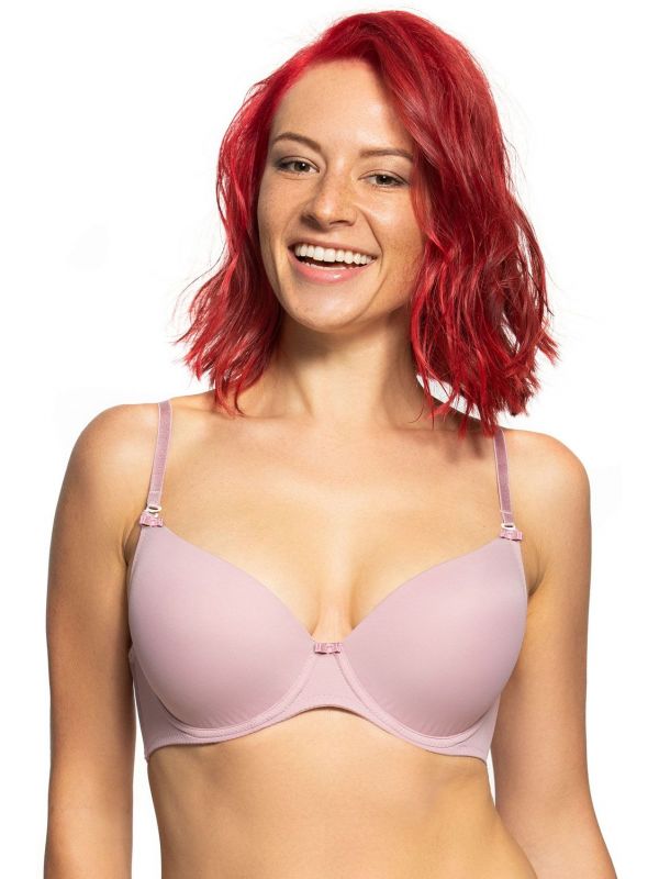 Biustonosz Push-up Model 639 Jean Pink