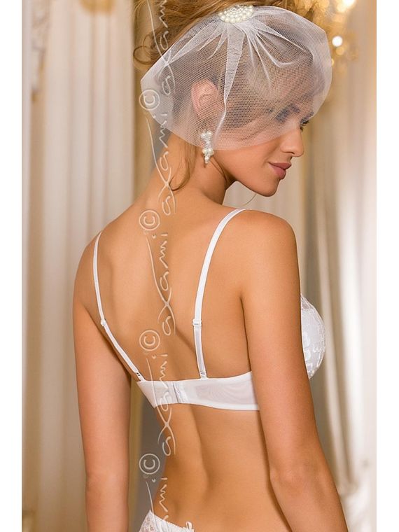 Biustonosz Push-up Model V-6901 Dama de honor White