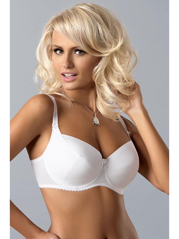 Biustonosz Usztywniany Model 081 White