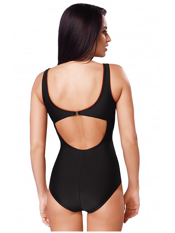 Kostium Kąpielowy Model Anika Max Black/Red