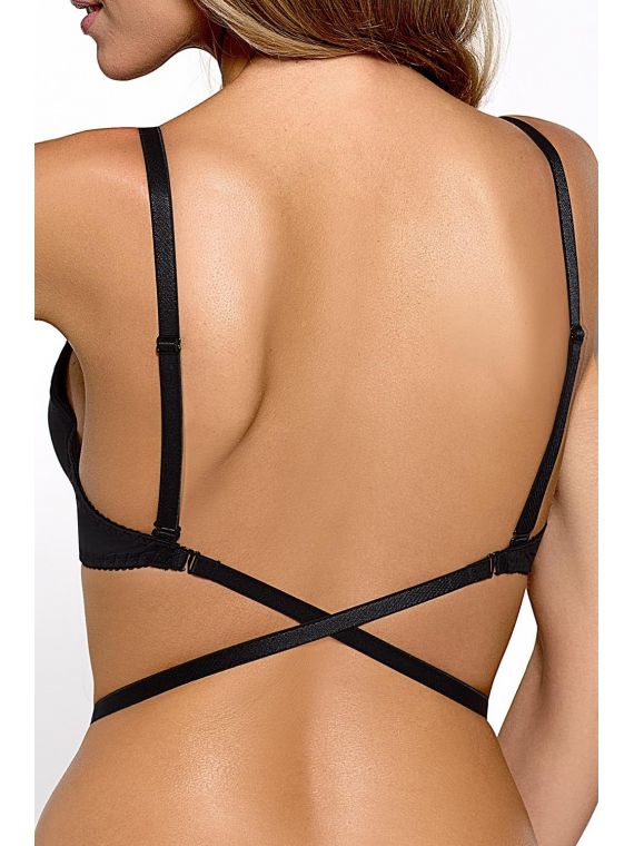 Biustonosz Push-up Model Ismena 02 Black