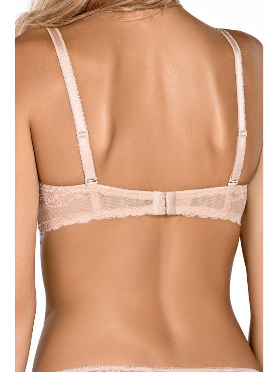 Biustonosz Push-up Model Dorota Beige