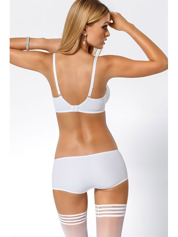 Biustonosz push-up CLEO White